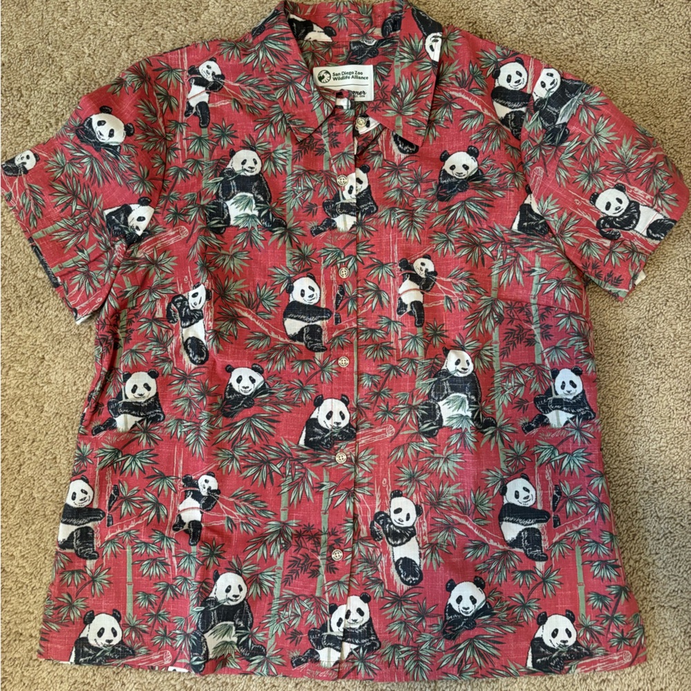 Reyn Spooner + San Diego zoo shirt